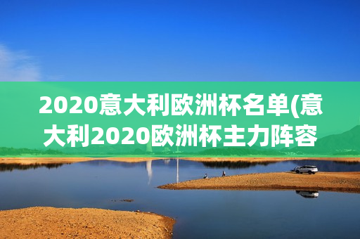 2020意大利欧洲杯名单(意大利2020欧洲杯主力阵容)