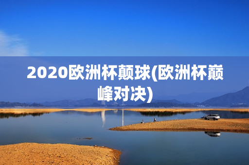 2020欧洲杯颠球(欧洲杯巅峰对决)