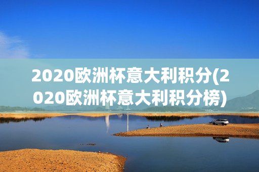 2020欧洲杯意大利积分(2020欧洲杯意大利积分榜)