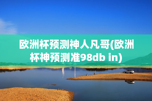 欧洲杯预测神人凡哥(欧洲杯神预测准98db in)